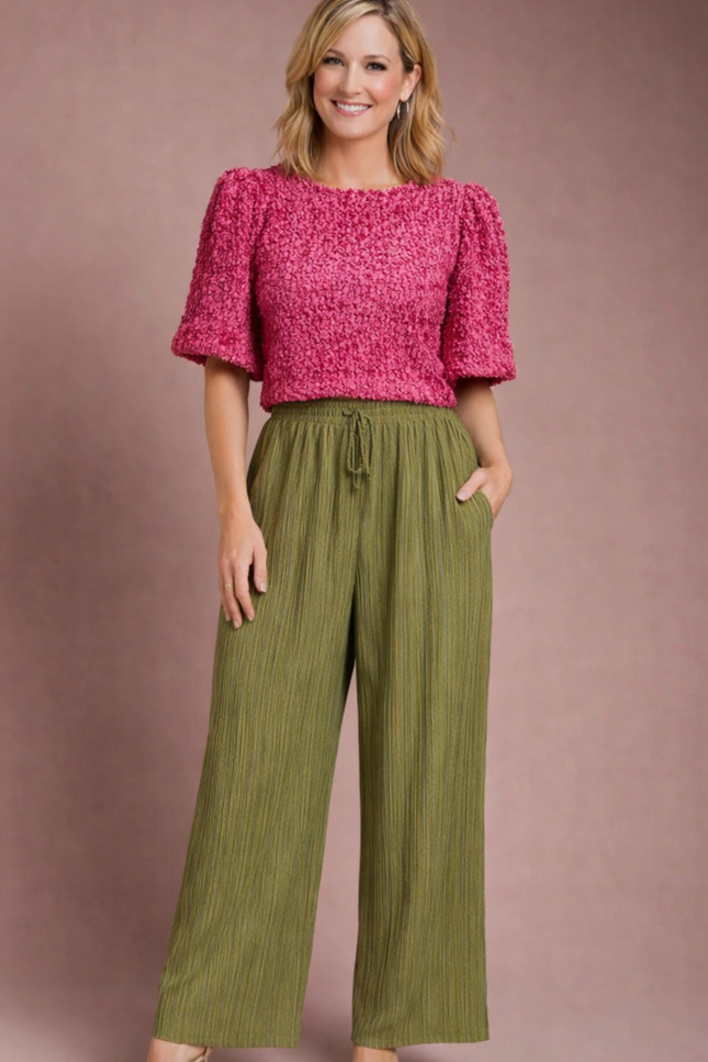 27 INCH CRINKLE TROUSER