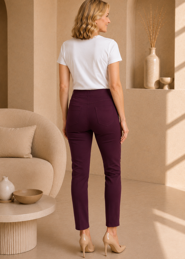 27 Inch Stretch pocket trouser with pocket detail
