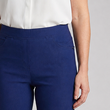 27 Inch trouser curved hem pocket detail