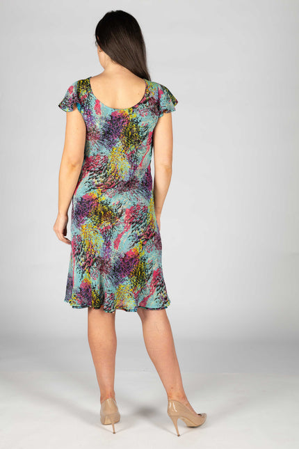 Dress black multi 41 inch reversible