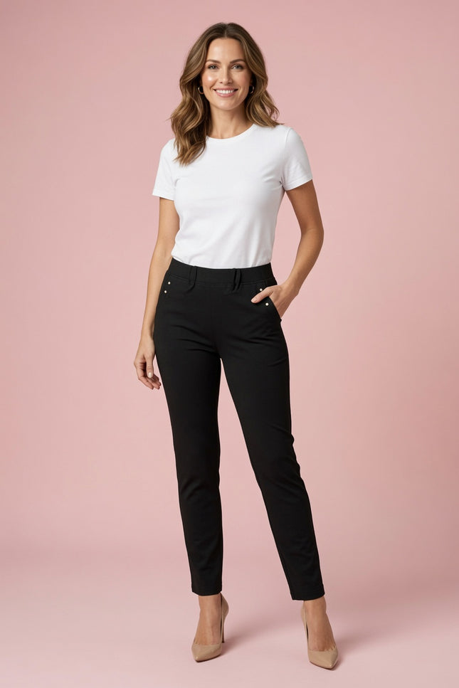Trouser 29 Inch with metal trim