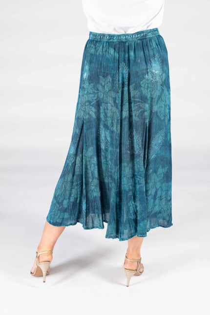 Skirt Tie Dye Print Skirt Elastic