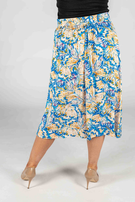 Skirt butterfly print