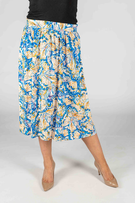 Skirt butterfly print