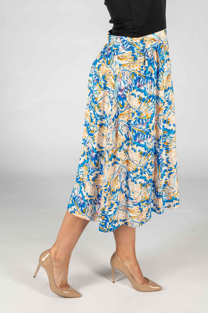 Skirt butterfly print