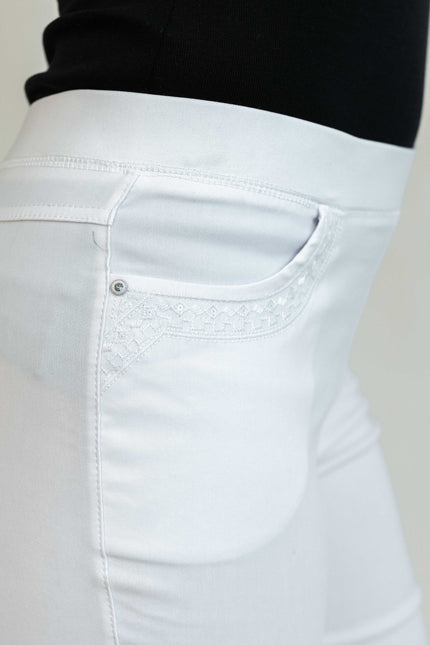 Trouser 29 Inch leg pocket embroidery