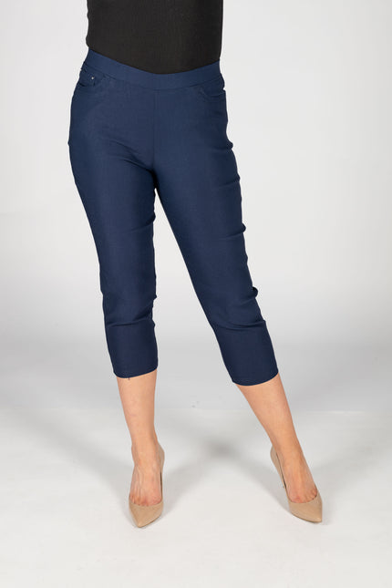 Crop Trouser 22" leg cropped stretch