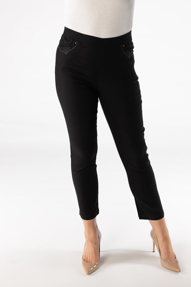 Trouser 27 inch leg shaped pocket