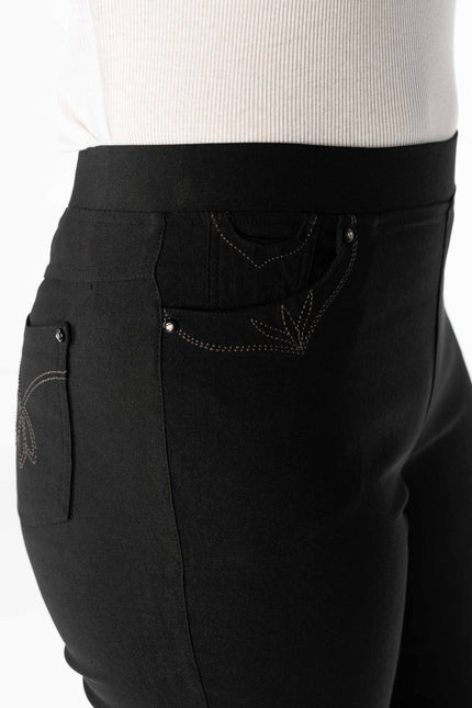 Trouser 27 inch leg shaped pocket