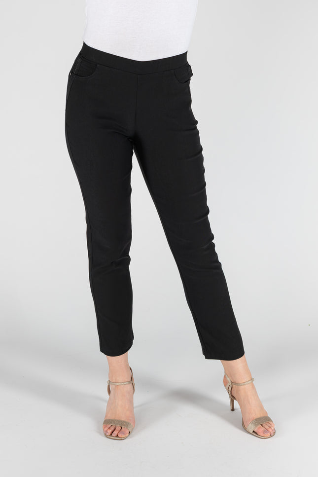 27" leg front pocket detail trouser