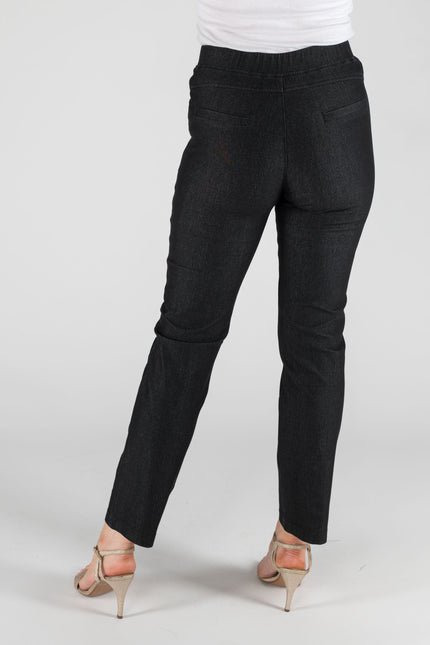 Trouser 29 inch denim with metal trim