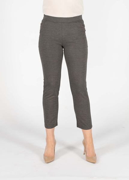 Trouser 27 inch metal stud detail trouser