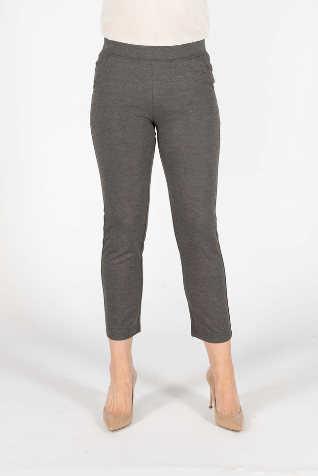 Trouser 27 inch metal stud detail trouser