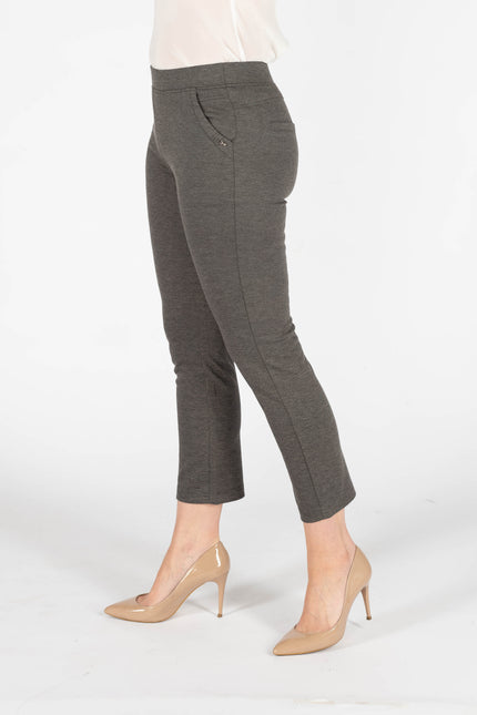 Trouser 27 inch metal stud detail trouser