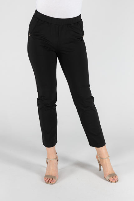 Trouser 27 inch metal stud pocket detail