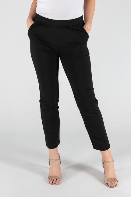 Trouser 27 inch metal stud pocket detail