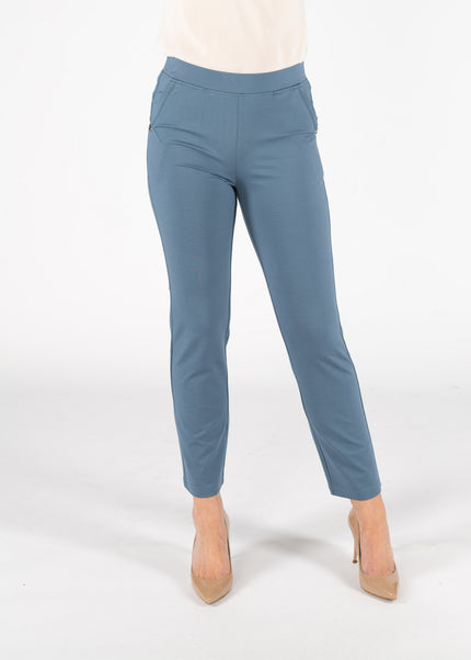 Trouser 27 inch metal stud pocket detail