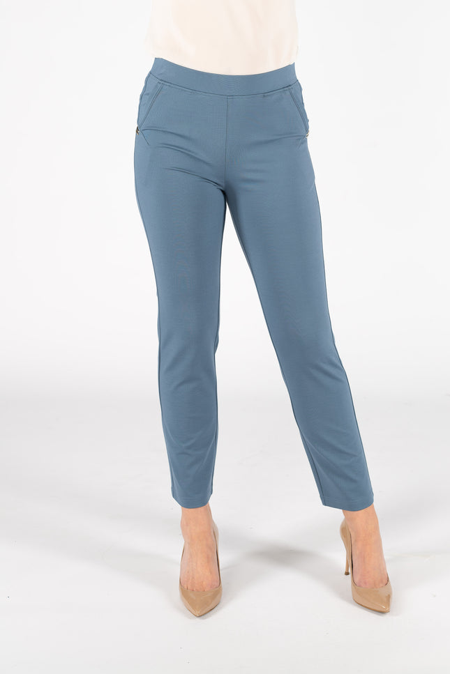 Trouser 27 inch metal stud pocket detail