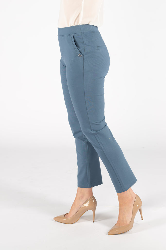 Trouser 27 inch metal stud pocket detail