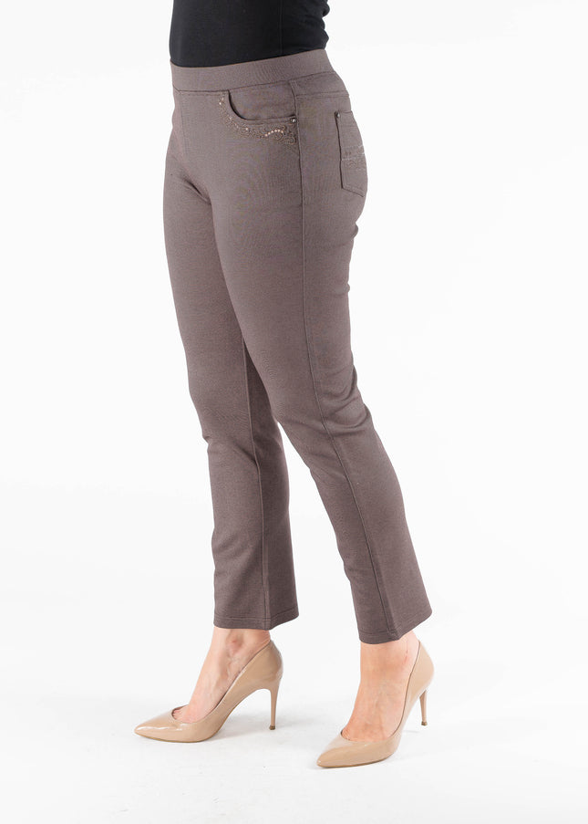 29 Inch embroidered pocket trouser