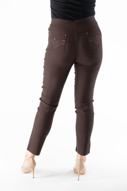 29 Inch embroidered leg trouser