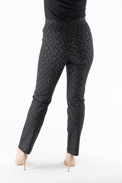 29 Inch animal print trouser