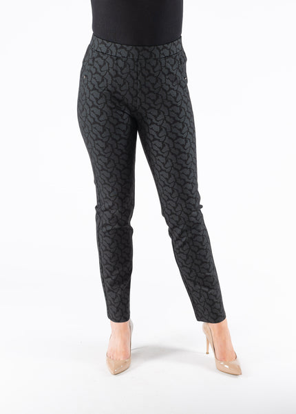 29 Inch animal print trouser