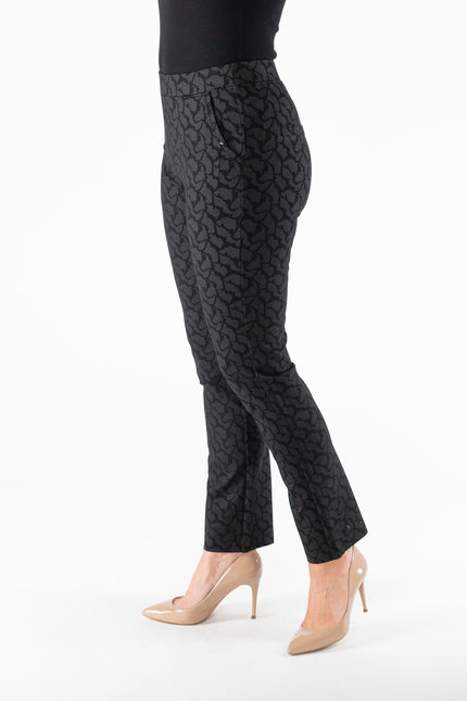 29 Inch animal print trouser