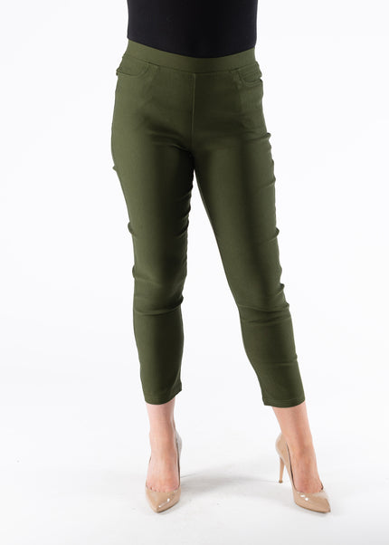 27 Inch stretch trouser with pocket detail