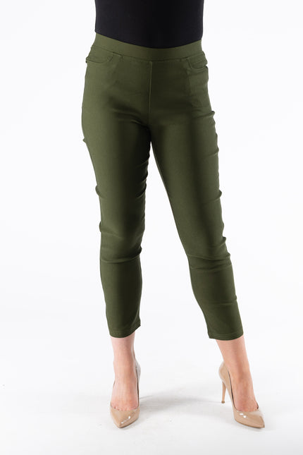 27 Inch stretch trouser with pocket detail