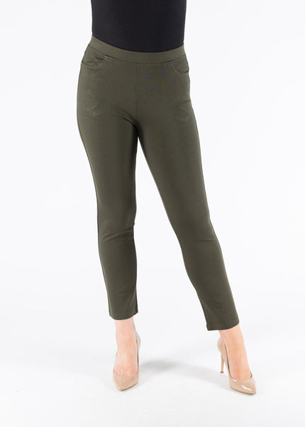 27 Inch embroidered pocket trouser