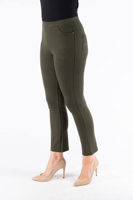 27 Inch embroidered pocket trouser