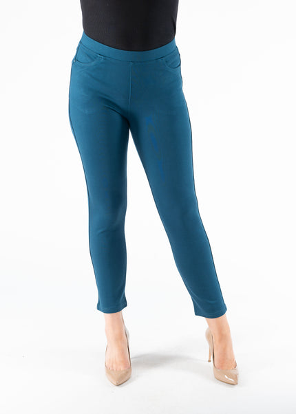 27 Inch embroidered pocket trouser