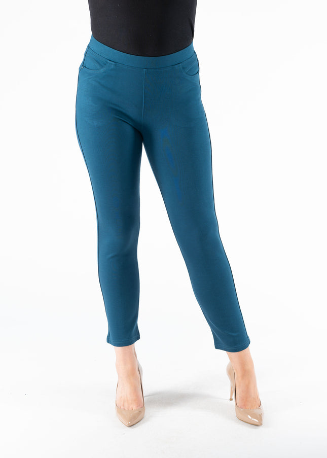 27 Inch embroidered pocket trouser