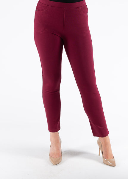 27 Inch embroidered pocket trouser