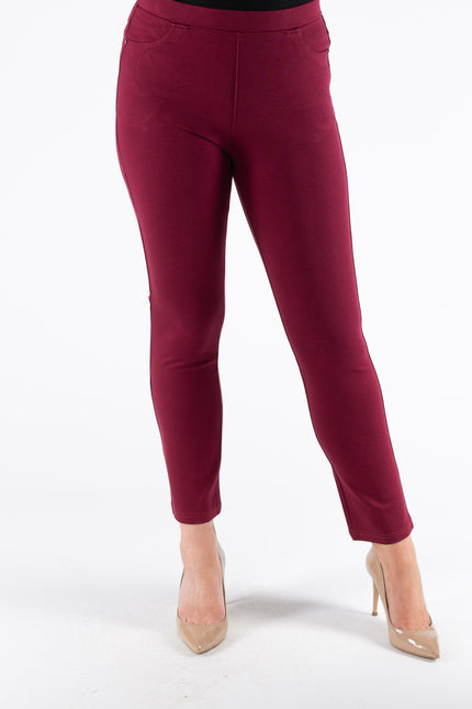 27 Inch embroidered pocket trouser