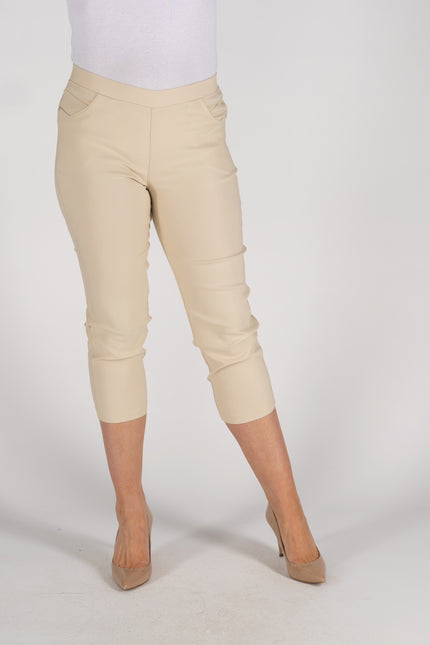 Crop trouser 22 inch stretch