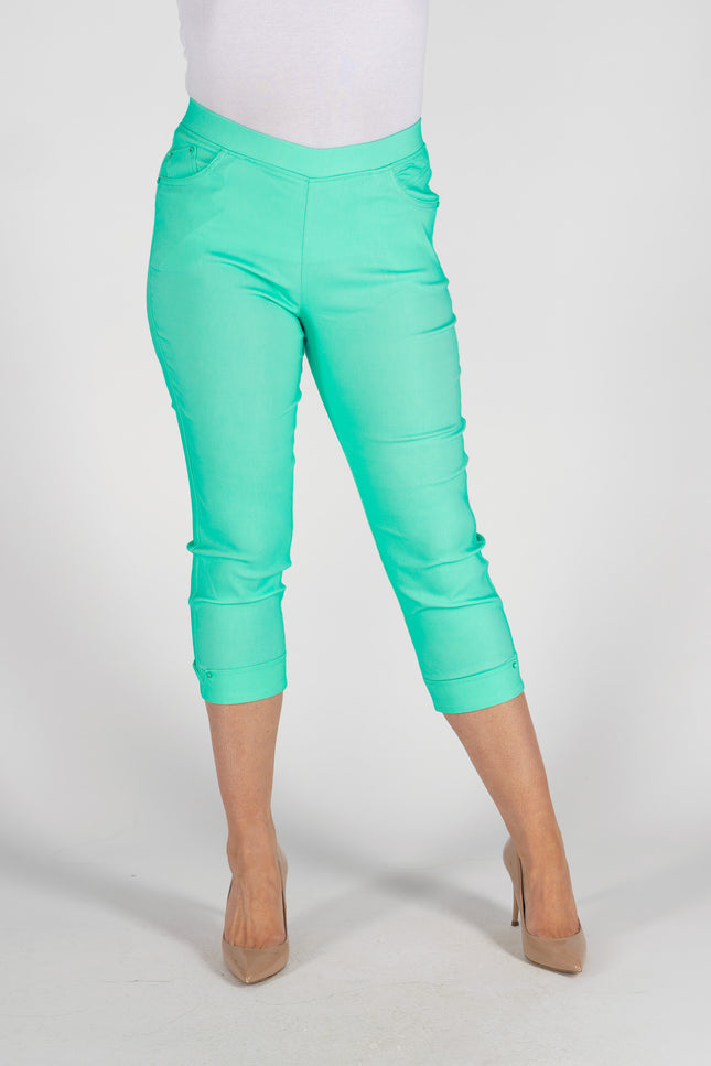 Crop trouser 22 inch Stretch.