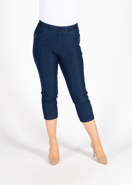 Crop trouser 22 inch leg denim