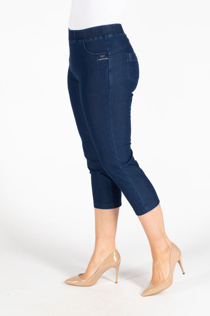 Crop trouser 22 inch leg denim