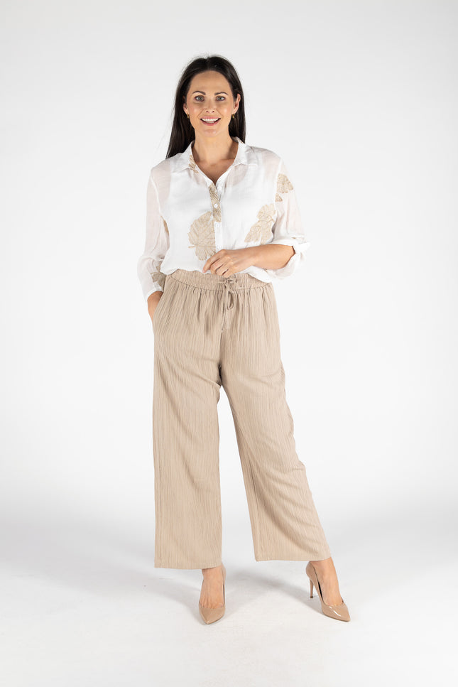 Trouser 27 inch crinkle style.