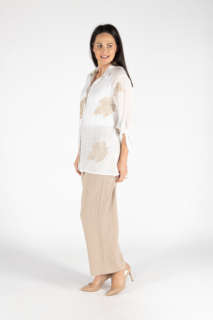 Trouser 27 inch crinkle style.