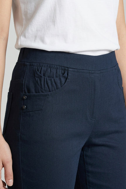 27 Inch pocket detail trouser