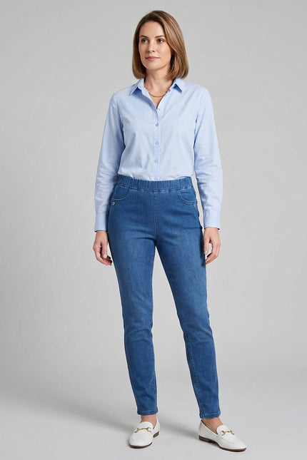 29 Inch denim stretch trouser