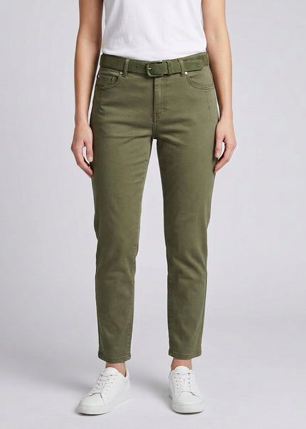 29 Inch leg trouser with belt