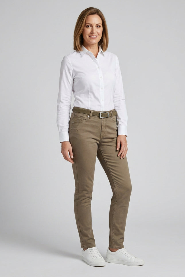 29 Inch leg trouser with belt