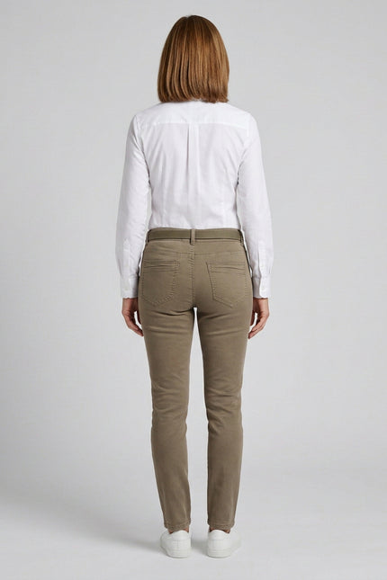 29 Inch leg trouser with belt