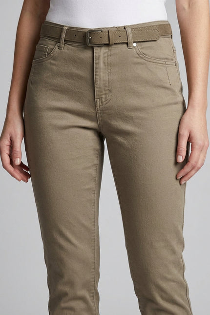 29 Inch leg trouser with belt