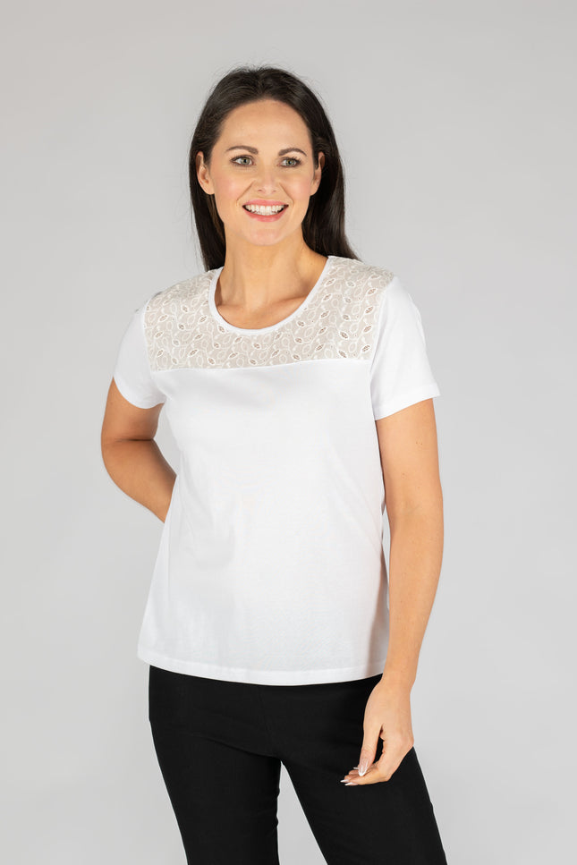 Top Broiderie Anglais Pane