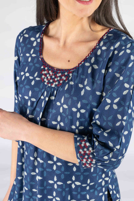 Tunic Printed Round Neck